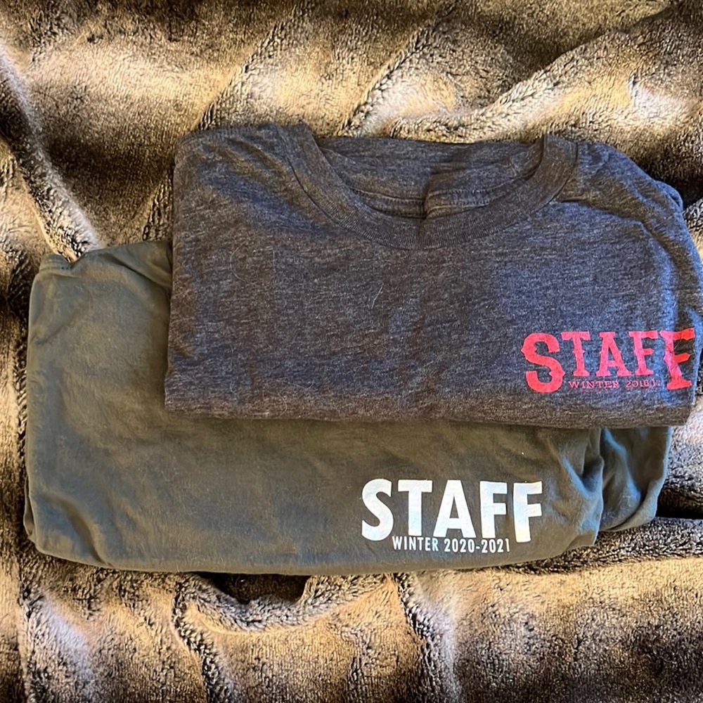 Steamboat Springs Resort staff shirts (2016-17 & 2020-21)